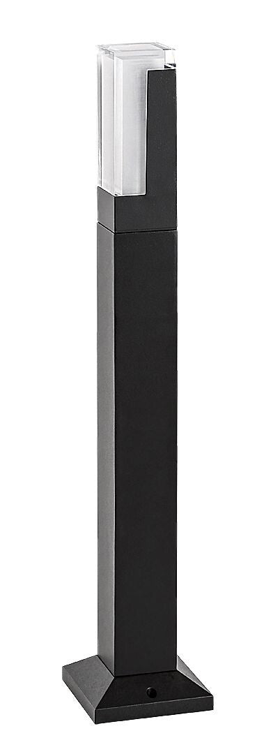 Stalp exterior LED Darvas, negru, 7W, 450lm, 2700K,4000K,6000K, H.60, IP54, Rabalux, 77128