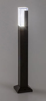 Stalp exterior LED Darvas, negru, 7W, 450lm, 2700K,4000K,6000K, H.60, IP54, Rabalux, 77128