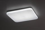 Plafoniera LED exterior Lowar, alb, 36W, 2300lm, 3000K, 4000K, 6000K, D.41cm, IP44, Rabalux, 77136