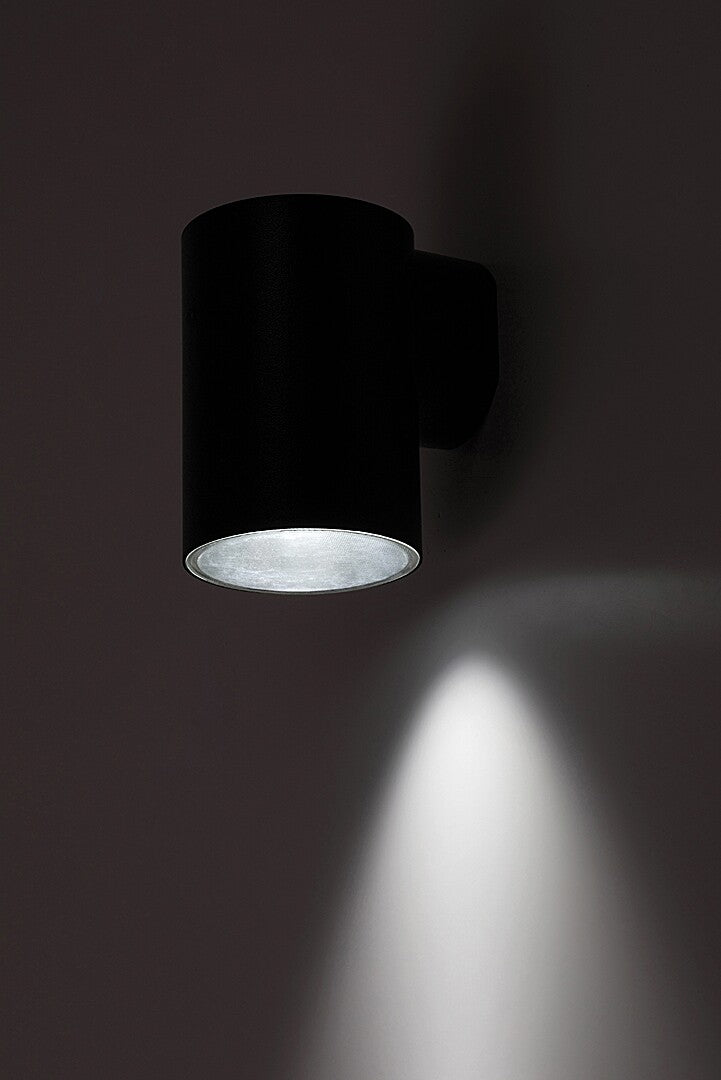 Aplica LED exterior Urfa, negru, 9W, 900lm, 2700K, 4000K, 6500K, IP65, Rabalux, 77154