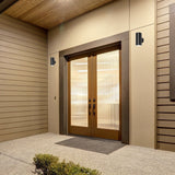 Aplica LED exterior Urfa, negru, 18W, 1800lm, 2700K, 4000K, 6500K, IP65, Rabalux, 77155