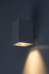 Aplica LED exterior Urfa, alb, 9W, 900lm, 2700K, 4000K, 6500K, IP65, Rabalux, 77163