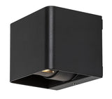 Aplica LED exterior Hallstatt, antracit, 10W, 320lm, 3000K, IP54, Rabalux, 77168