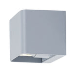 Aplica LED exterior Hallstatt, gri, 10W, 360lm, 3000K, IP54, Rabalux, 77170