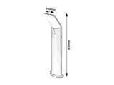 Stalp LED exterior LED Tolna, negru, 10W, 740lm, 3000K, H.67, IP54, Rabalux, 77173