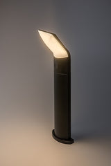 Stalp LED exterior LED Tolna, negru, 10W, 740lm, 3000K, H.67, IP54, Rabalux, 77173
