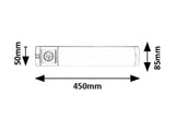 Corp led Soft 2E, argintiu, LED 5W, 260lm, 4000K, IP20, Rabalux, 78038
