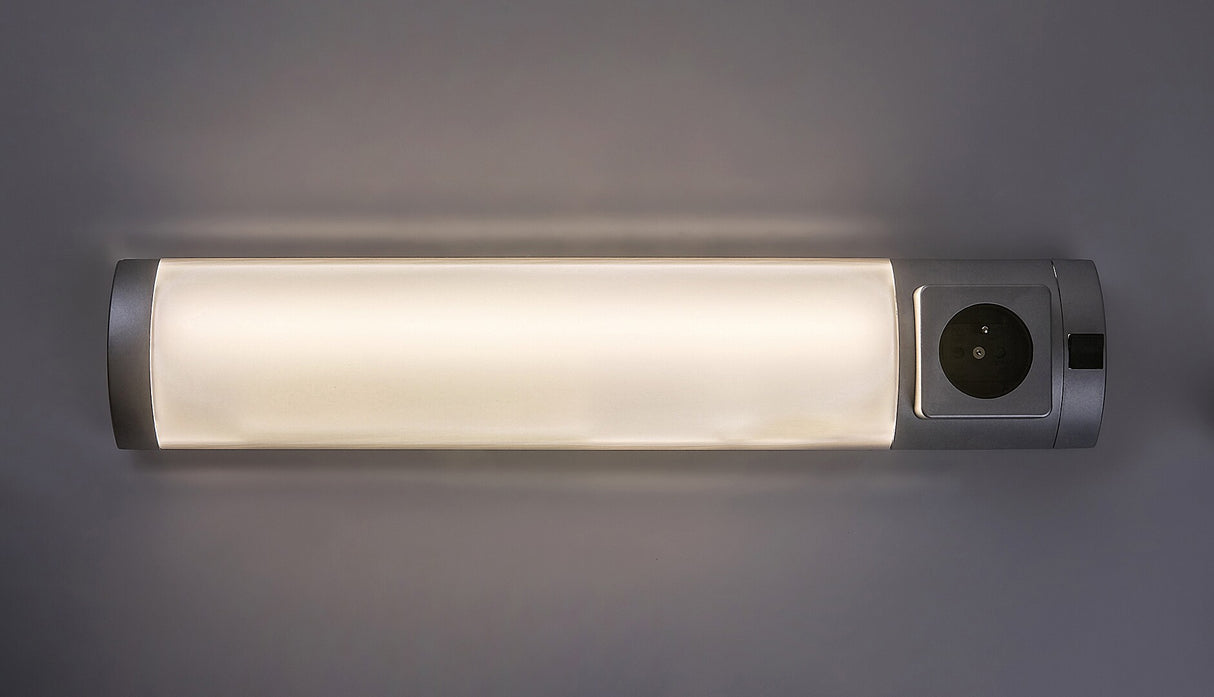 Corp led Soft 2E, argintiu, LED 5W, 260lm, 4000K, IP20, Rabalux, 78038