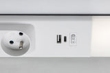 Corp led Bilal E, alb mat, LED 18W, 1750lm, 4000K, IP20, Rabalux, 78042