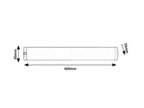 Corp led Soft2, argintiu, LED 8W, 450lm, 4000K, IP20, Rabalux, 78054