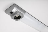 Corp led cu priza Soft 2, argintiu, LED 5W, 260lm, 4000K, L.45cm, Rabalux, 78055