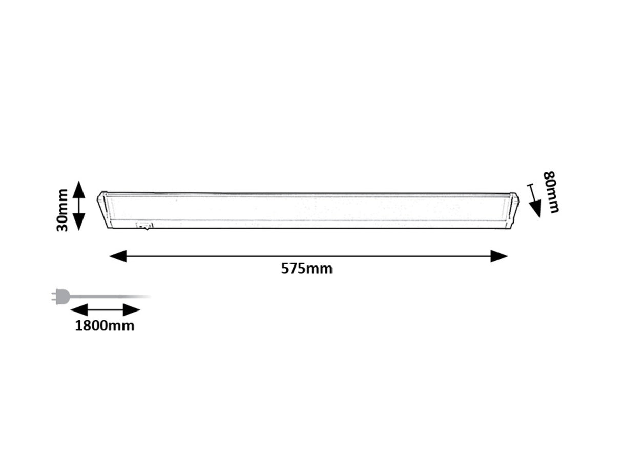Aplica LED Easylight2, alb, 10W, 750lm, 4000K, IP20, Rabalux, 78059