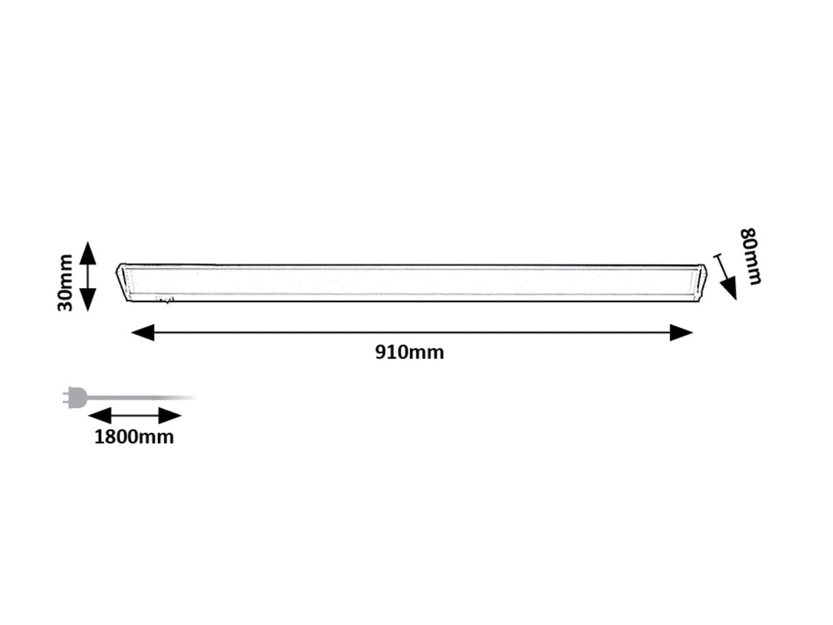 Corp led Easylight2, alb, LED 15W, 1150lm, 4000K, IP20, Rabalux, 78061