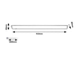 Corp led Easylight2, alb, LED 15W, 1150lm, 4000K, IP20, Rabalux, 78061