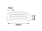 Aplica exterior Roma, antracit, 1 x E27, IP44, Rabalux, 8776