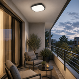 Plafoniera LED exterior Austin, antracit, 20W, 2000lm, 4000K, D.25cm, IP65, Rabalux, 8797