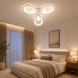 Lustra LED Lotus, alb, 54W, 7700lm, 3000K, 4000K, 6000K, D.56cm, Smarter, 05-963