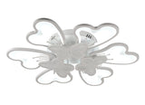Plafonieră LED cu fluturași RGB și telecomandă, lumină reglabilă (caldă, neutră, rece), 100W, 8500lm, IP20, LE86909