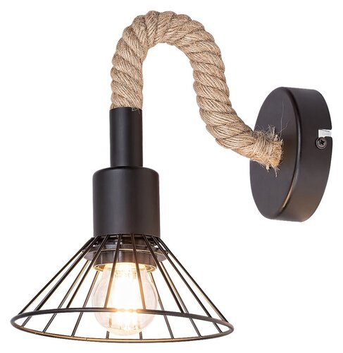 Aplica Daryl, negru, E27 1x 40W, Rabalux 5270