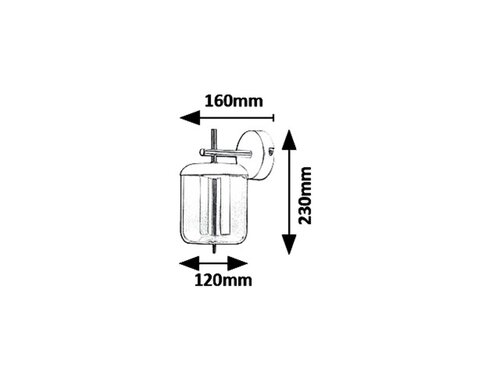 Aplica Delice, negru, 480lm, LED 6W, 4000K, Rabalux 5025