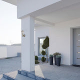 Aplica exterior Amalfi, crom satin, 760lm, LED 8, 5W, 4000K, Rabalux 7920