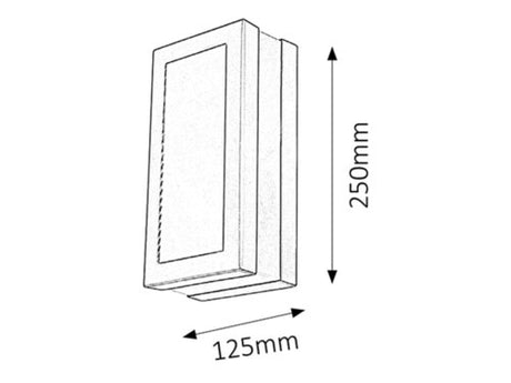 Aplica exterior Stuttgart, antracit, E27 1x 14W, Rabalux 8683