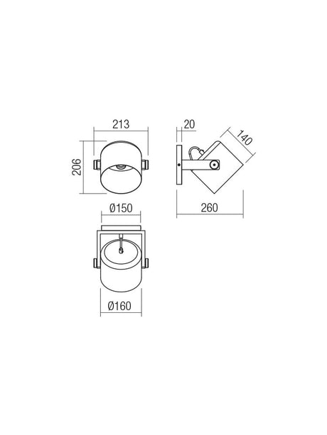 Aplica POOH, 1 x E27, Smarter 01-2399