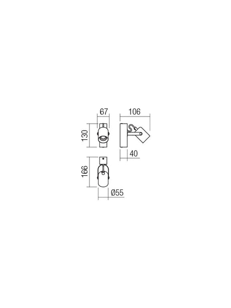 Aplica TAFFI, 1 x E27, Smarter 01-2415