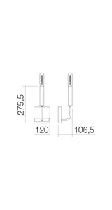 Aplica de perete KONIG, 1xE14, INCANTI  IKN W1 06 12