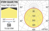 Aplica/plafoniera FMQ168WW MWH, Alb mat, 15W, 3000K, Arelux