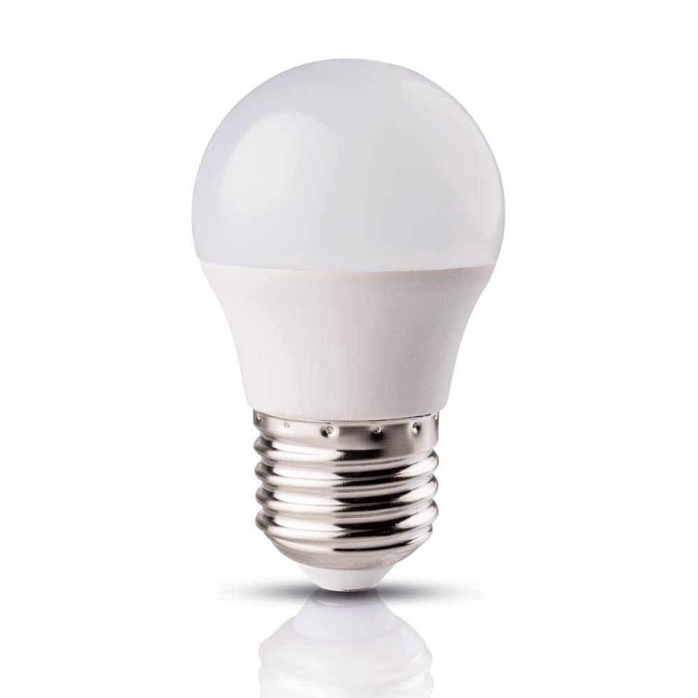 Bec LED Sferic 5W E27 3000K – Light Expert