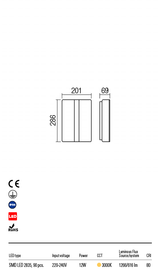 Aplica exterior BREDA - Art.90023