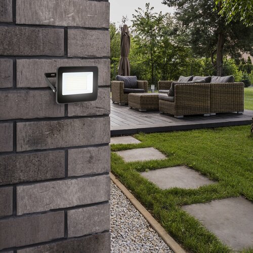 Corp iluminat decorativ Flood, negru, 5500lm, LED 50W, 4000K, Rabalux 7065