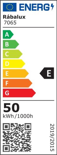 Corp iluminat decorativ Flood, negru, 5500lm, LED 50W, 4000K, Rabalux 7065