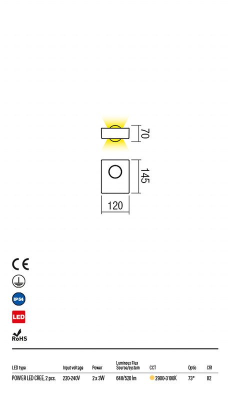 Aplica exterior ERIS - Art.9570