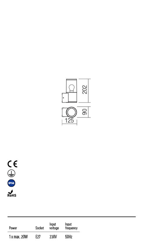 Aplica exterior FRED  - Art.90115