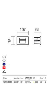 Aplica exterior INNER - Art.9546