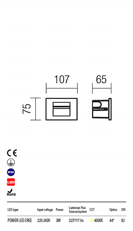 Aplica exterior INNER - Art.9546