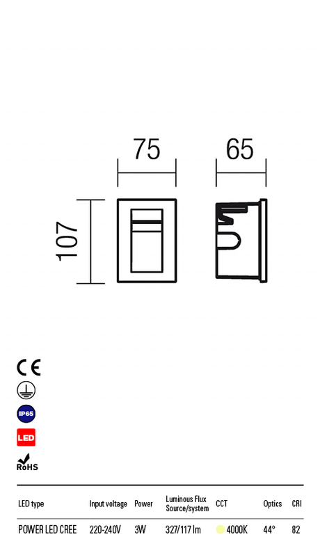 Aplica exterior INNER - Art.9548