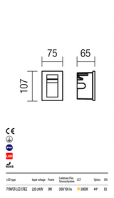 Aplica exterior INNER - Art.9637