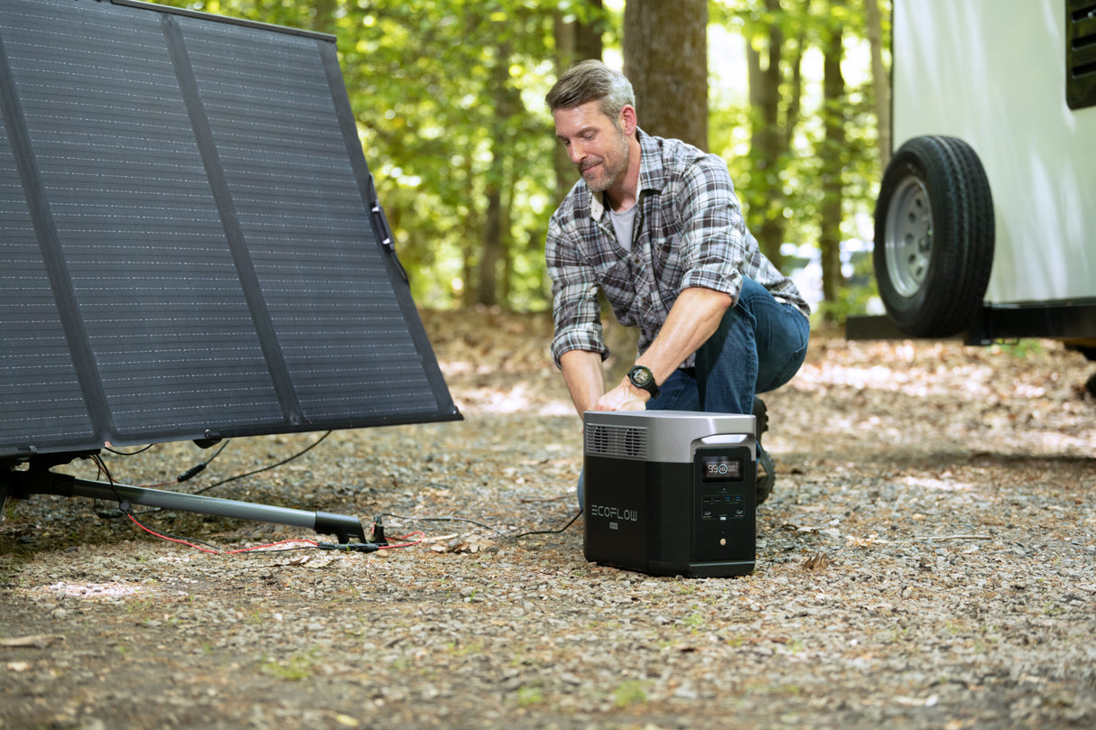 Kit Solar Power Station EcoFlow DELTA MAX + Panou Solar