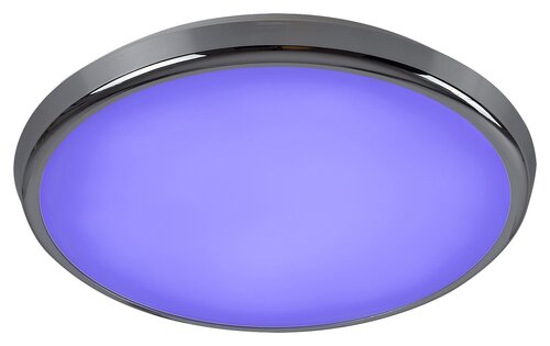 Plafoniera baie Balthasar, crom, 1600lm, LED 18W, 3000-6500K,RGB, IP44, Rabalux 3464