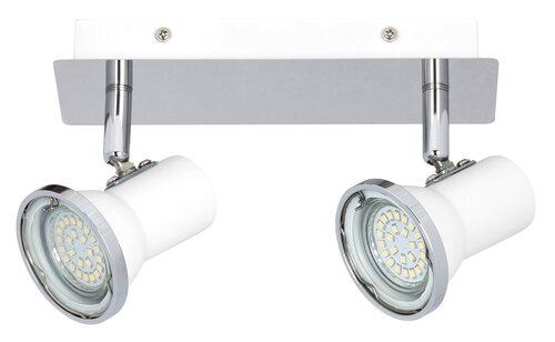 Lampa baie Steve, alb, 860lm, GU10 2x 15W, 4000K, Rabalux 5498