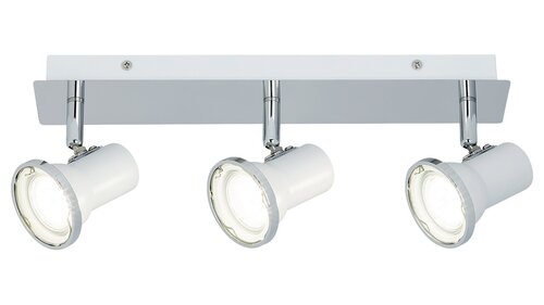 Lampa baie Steve, alb, 1290lm, GU10 3x 15W, 4000K, Rabalux 5499