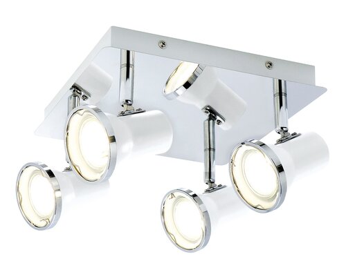 Lampa baie Steve, alb, 1720lm, GU10 4x 15W, 4000K, Rabalux 5500