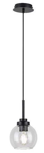Lampa baie Tirina, negru mat, E27 1x 15W, Rabalux 75006