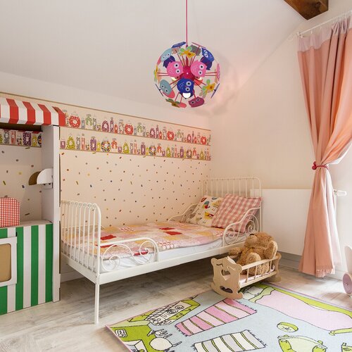 Lampa copii Birdy, multicolor, E14 3x 40W, Rabalux 6390