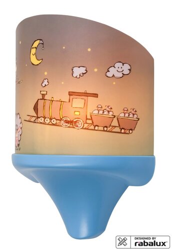 Lampa copii Shepherd, multicolor, 18lm, E14 1x 7W, 2700K, Rabalux 4569