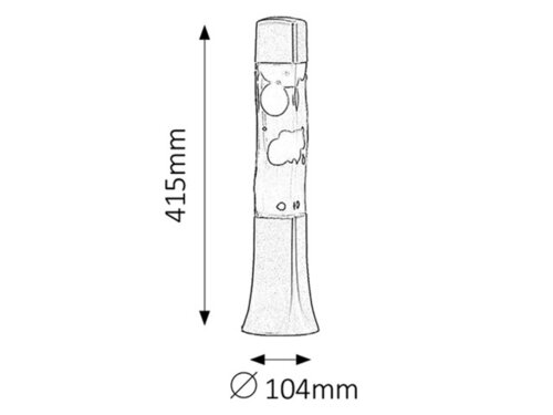 Lampa copii Marshal, portocaliu, E14 S35 1x 25W, Rabalux 4110