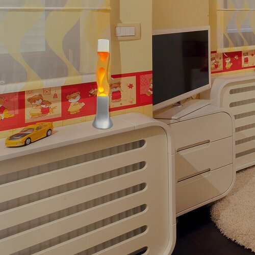 Lampa copii Marshal, portocaliu, E14 S35 1x 25W, Rabalux 4110